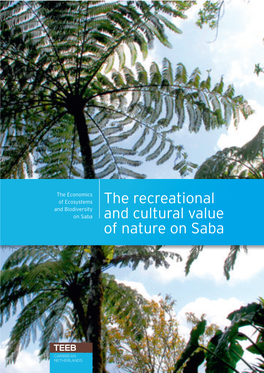 The Recreational and Cultural Value of Nature on Saba 3