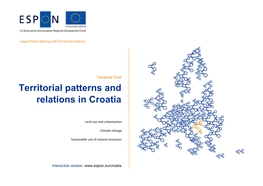 Territorial Patterns and Relations in Croatia