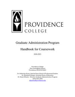 Course Handbook