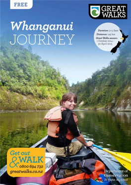 Whanganui River Journey Brochure