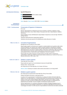 Curriculum Vitae