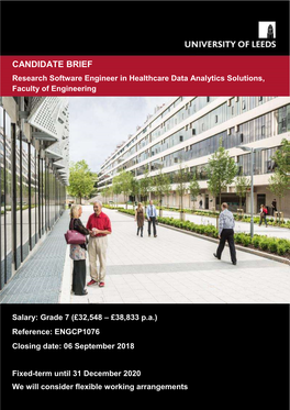 Research Software Engineer in Healthcare Data Analytics Solutions