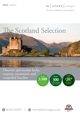 Scotland Brochure Cover .Indd