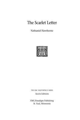 The Scarlet Letter