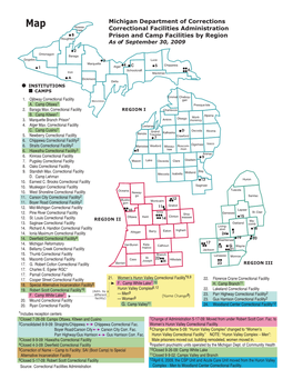 MAP CFA-REGIONS SEPT 30 2009.Cdr