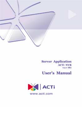 User's Manual