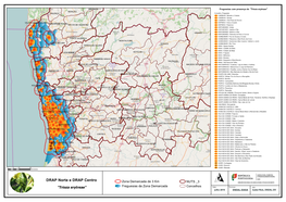 DRAP Norte E DRAP Centro O Zona Demarcada De 3 Km NUTS 3