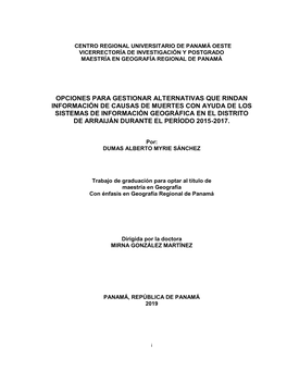 Opciones Para Gestionar Alternativas Que Rindan