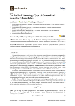 On the Real Homotopy Type of Generalized Complex Nilmanifolds