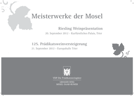 Meisterwerke Der Mosel