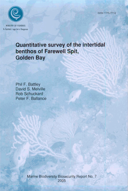 Quantitative Survey of the Intertidal Benthos of Farewell Spit/Golden