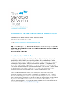 The-Sandford-St-Martin-Trust.Pdf