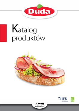 Katalog Produktów Zakłady Mięsne Silesia S.A