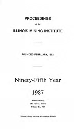 Ninety-Fifth Year