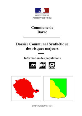 Commune De Barre Dossier Communal