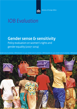 Gender Sense & Sensitivity | IOB Evaluation