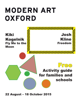 Kiki Kogelnik Josh Kline Activity Guide for Families And