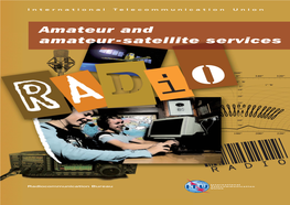 Amateur Service and Amateur-Satellite Service