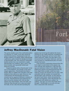 Jeffrey Macdonald: Fatal Vision
