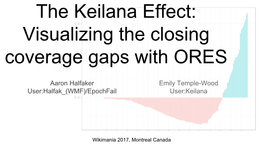 The Keilana Effect: Visualizing the Closing Coverage Gaps with ORES