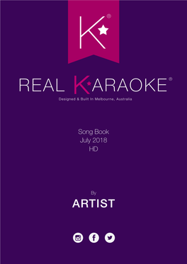 REAL ARAOKE® Designed & Built in Melbourne, Australia