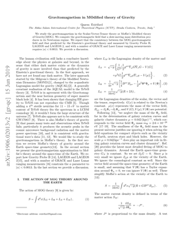 Gravitomagnetism in Modified Theory of Gravity