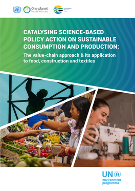 Catalysing Science-Based Policy Action on Sustainable Consumption And