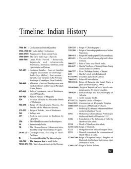 Indian History