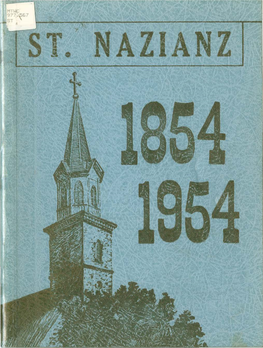 St Nazianz 1854 1954.Pdf
