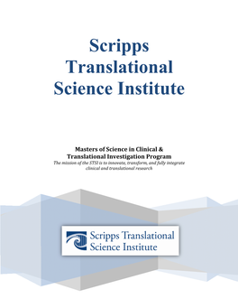 Stsi Masters Brochure