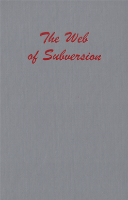 The Web of Subversion BOOKSBYJAMESBURNHAM