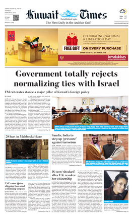 Kuwaittimes 21-2-2019.Qxp Layout 1