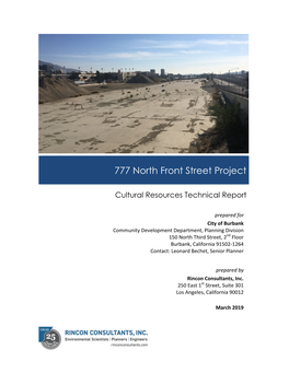 777 North Front Street Project
