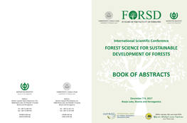 Book of Abstracts