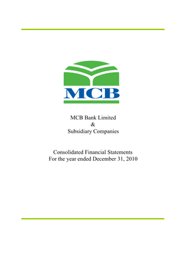 Consolidated Accounts