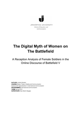 The Digital Myth of Women on the Battlefield