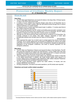 Protection of Civilians Weekly Report 235 , 21