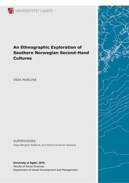 An Ethnographic Exploration of Southern Norwegian Second-Hand