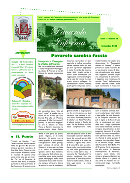 19 Pavarolo Informa