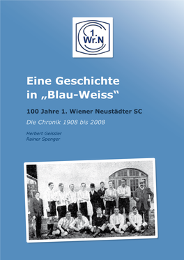 Eine Geschichte in „Blau-Weiss“