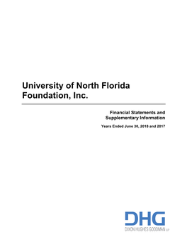 University of North Florida Foundation, Inc