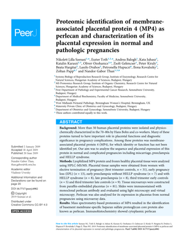 As Perlecan and Characterization of Its Placental Expression in Normal and Pathologic Pregnancies