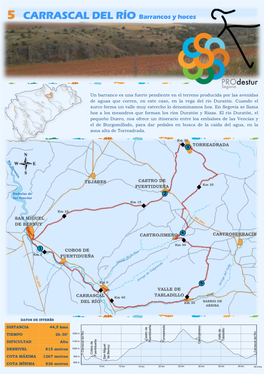 5 CARRASCAL DEL RÍO Barrancos Y Hoces