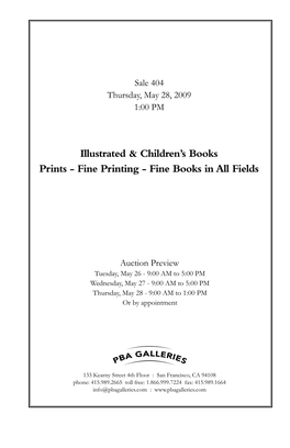 Illustrated & Children's Books Prints