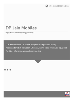 DP Jain Mobiles
