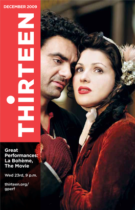 La Bohème, the Movie