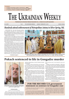Pukach Sentenced to Life in Gongadze Murder