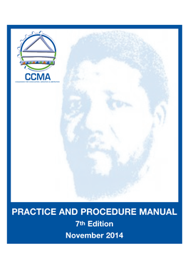 CCMA Practice and Procedure Manual