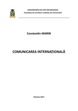 Comunicarea Internațională