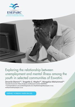 Exploring-The-Relationship-Unemployment-Mental-Illness-Youth-Eswatini.Pdf